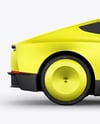 Electric RoboCab Mockup - Side View