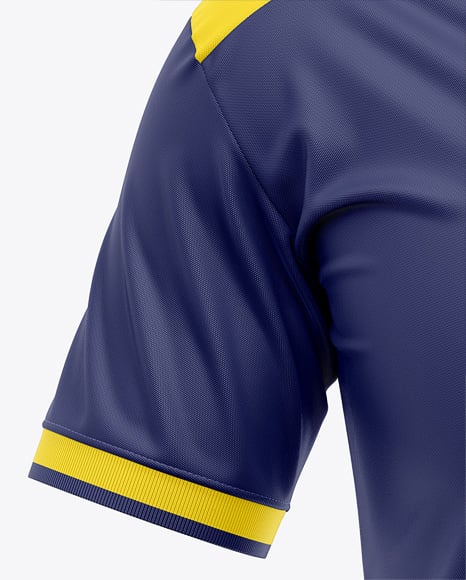 Men's V-Neck Jersey Mockup