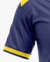 Men's V-Neck Jersey Mockup