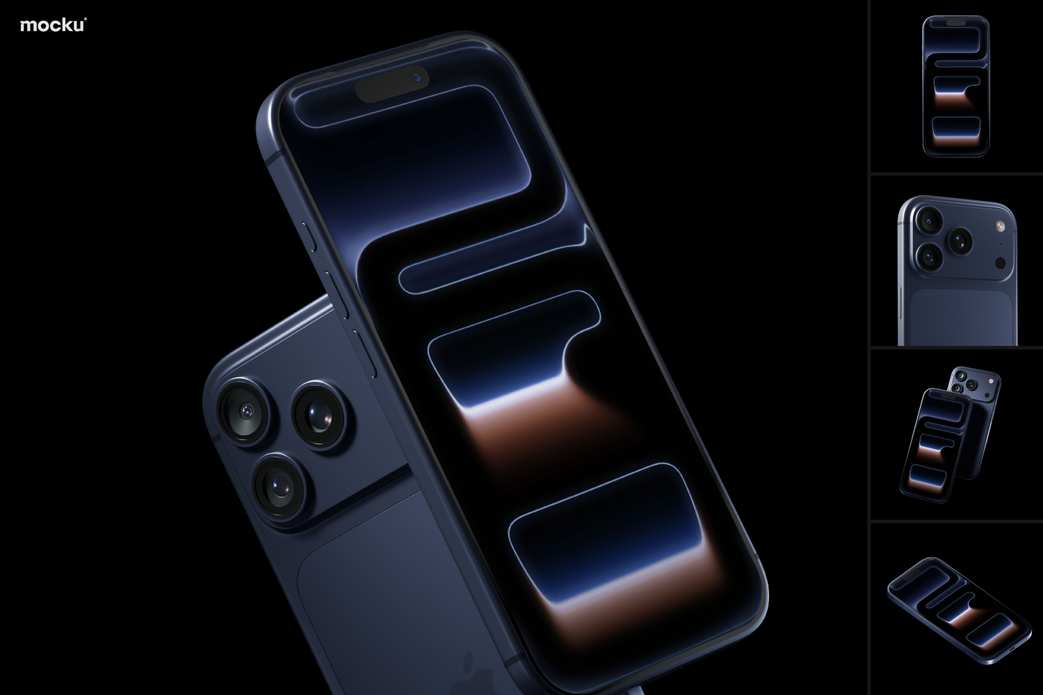 Iphone 17 Pro Mockup Set