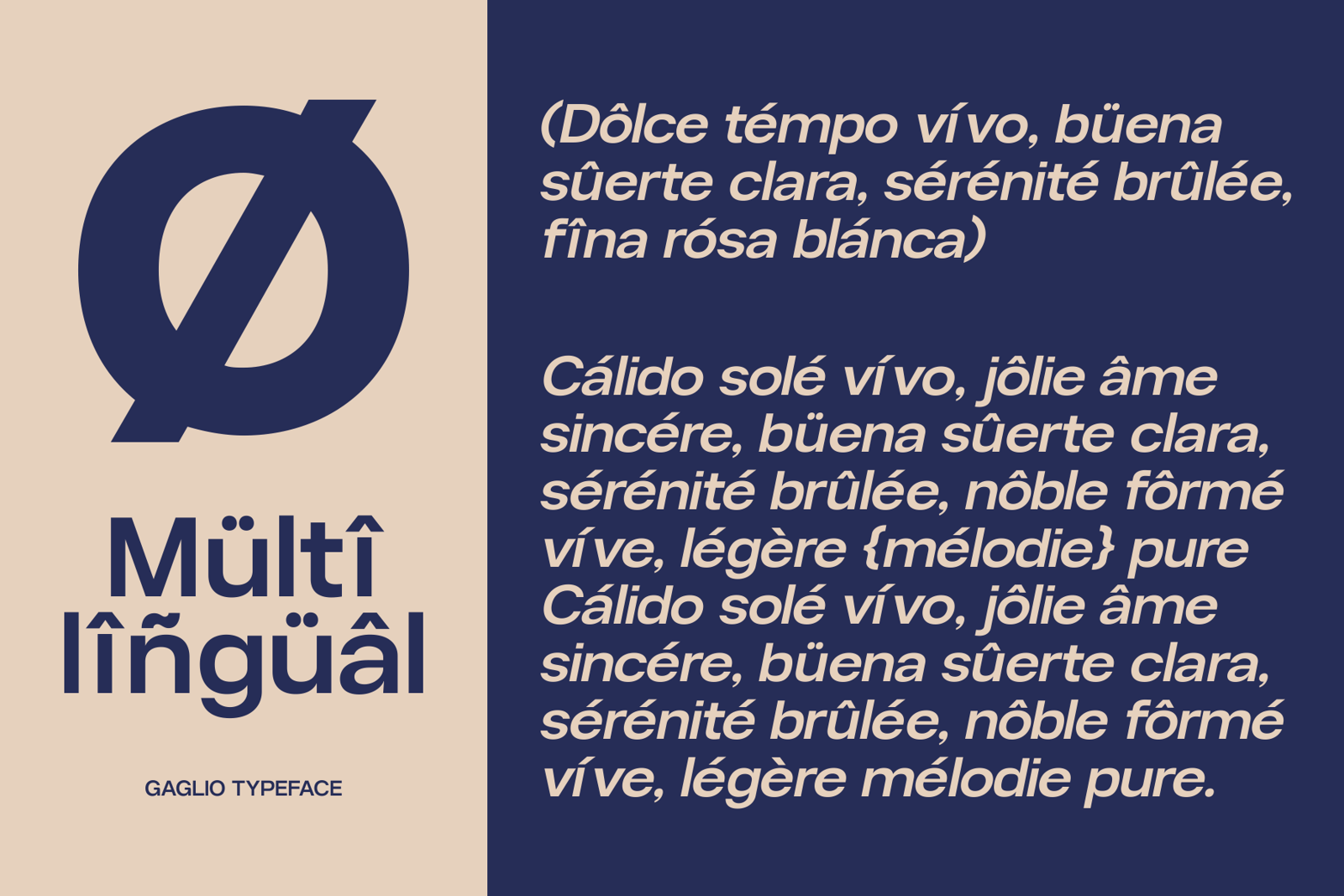 Gaglio Family Font