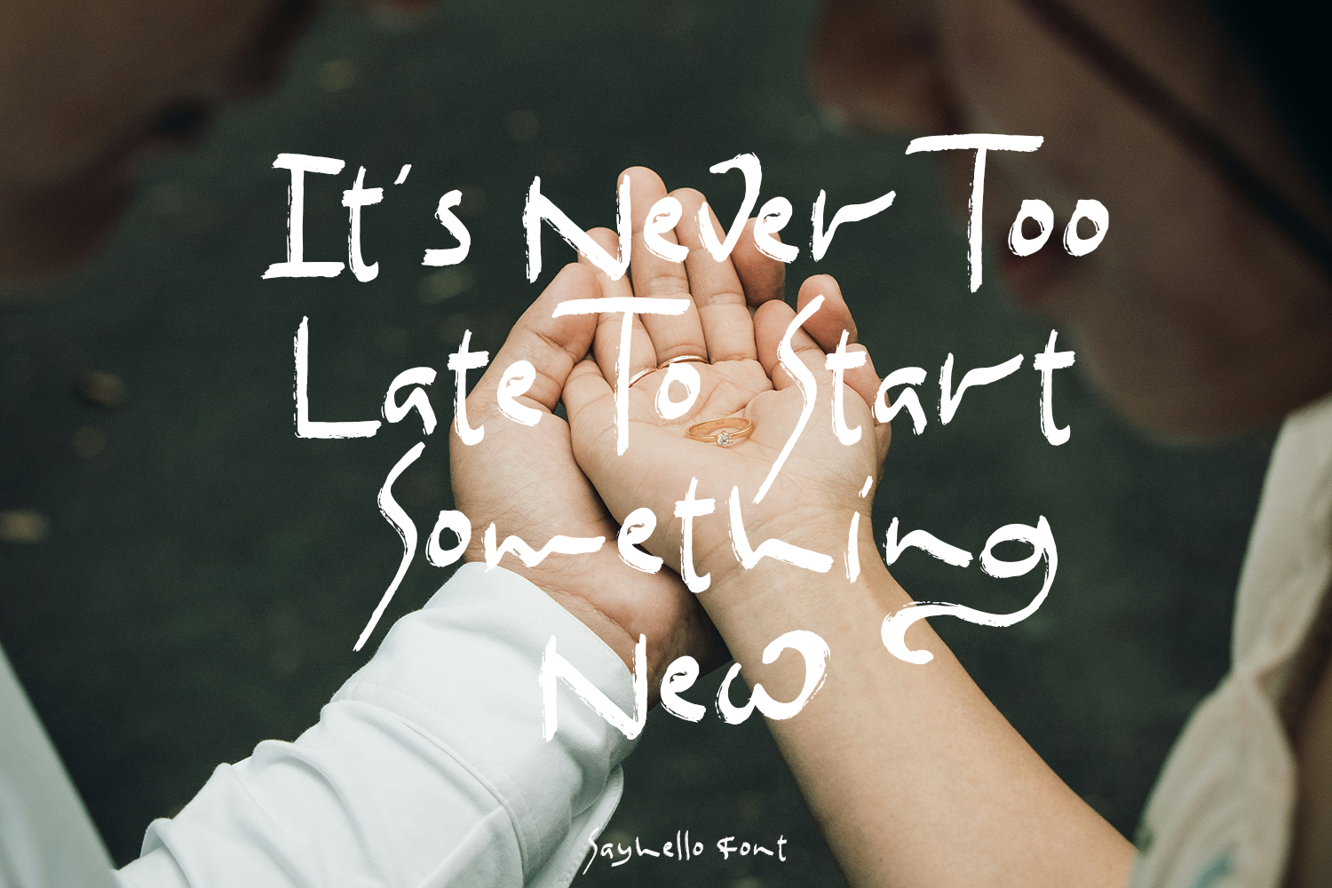 Sayhello Brush Script