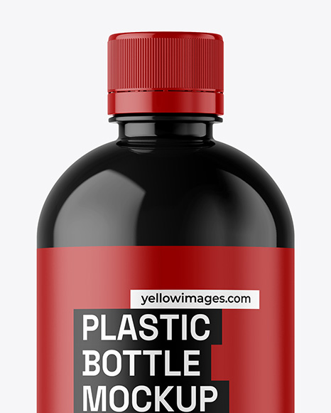 Glossy Cosmetic Bottle Mockup