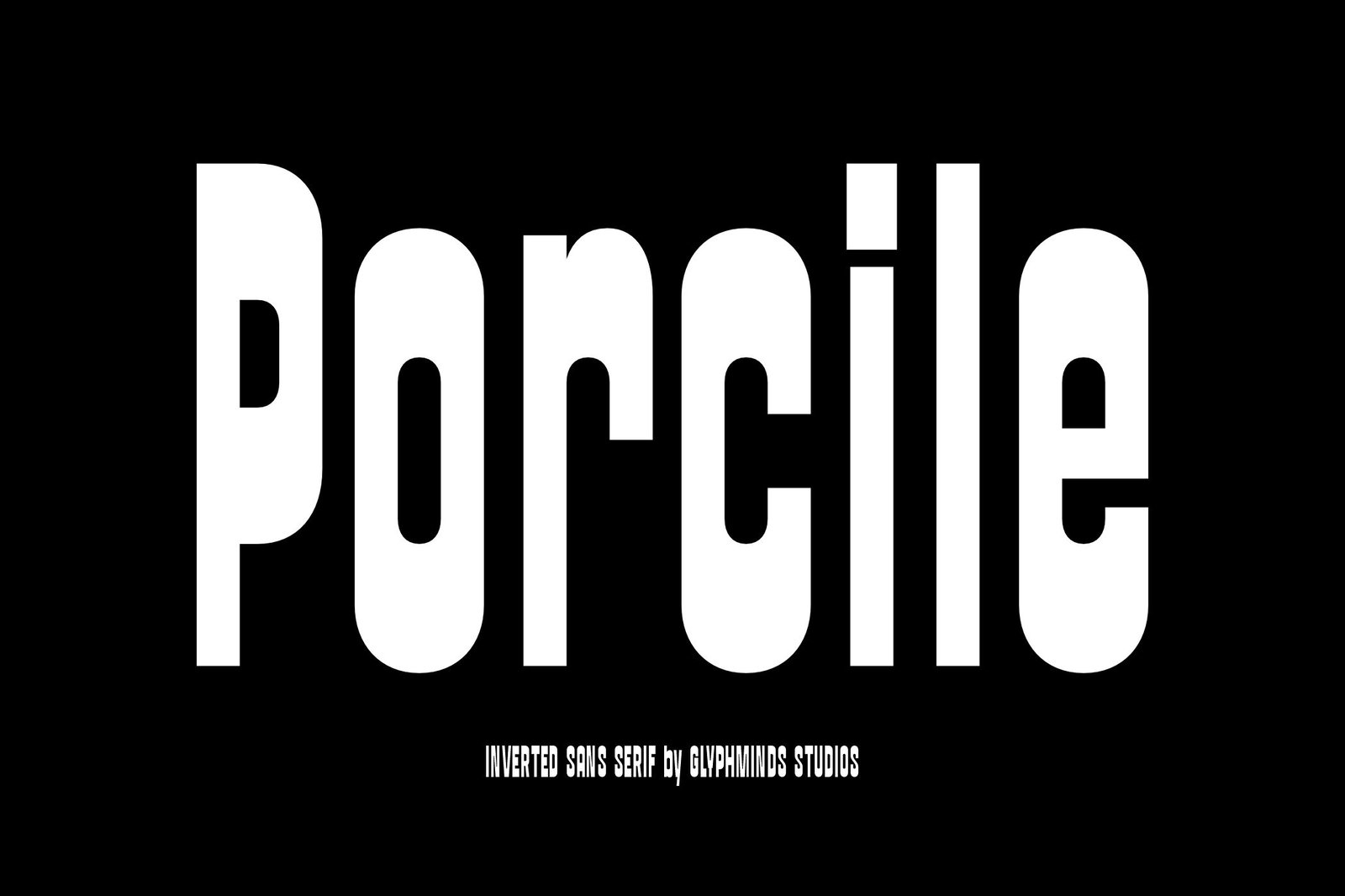 Porcile Font