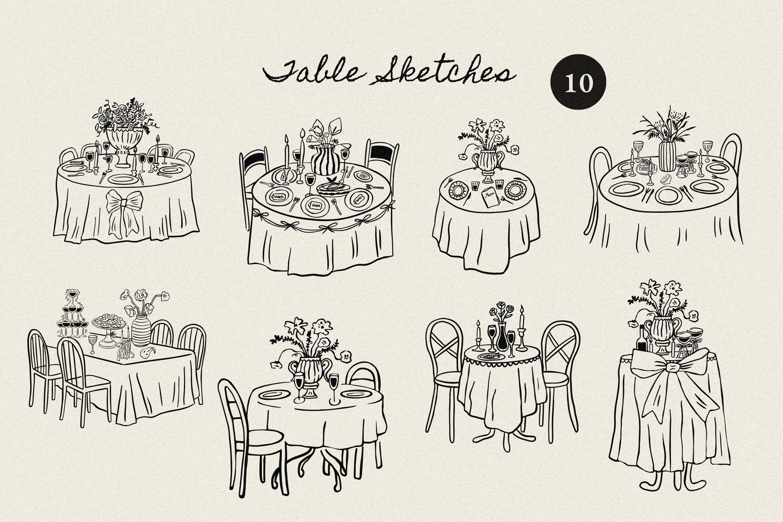 +200 Whimsical Wedding Summer Bundle