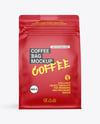 Matte Coffee Bag Mockup
