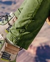 Pair of Hiking Boots on Woman's Legs Mockup