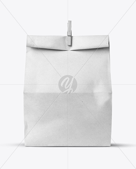 Kraft Paper Food Bag Mockup