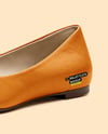 Pair of Leather Ballet Flats Mockup
