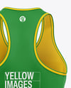 Women's Tank Top Mockup - Back View