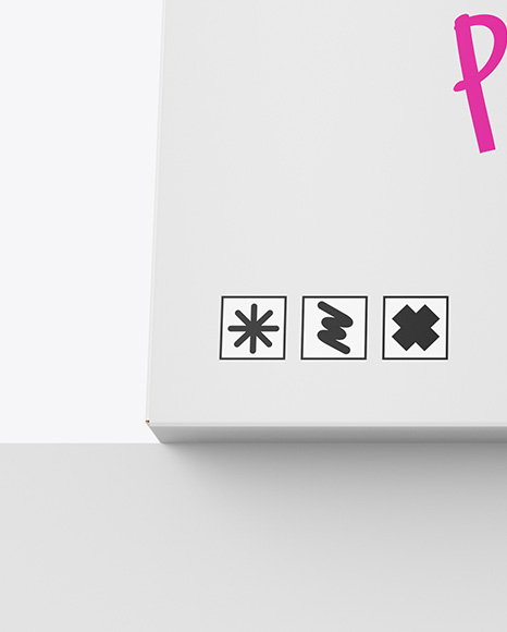Paper Box Mockup