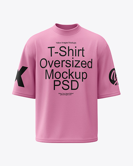 Oversize T-Shirt Mockup