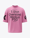 Oversize T-Shirt Mockup