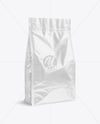 Glossy Food Bag Mockup