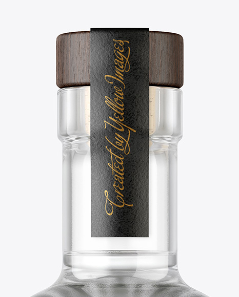 Dry Gin Bottle Mockup