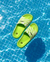 Slide Sandals in the Pool Mockup