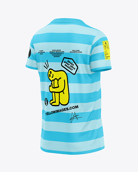 Kids T-Shirt Mockup - Back View - Mockups