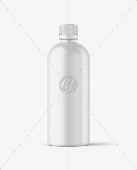 Matte Cosmetic Bottle Mockup