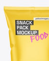 Matte Snack Pack Mockup