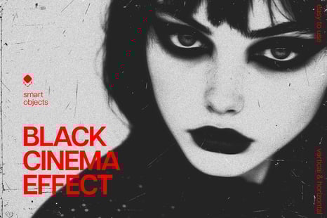 Black Cinema Photo Effect - Add-Ons