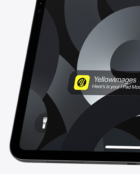 iPad Pro Vertical Mockup