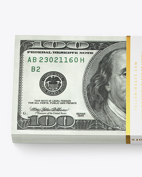 Money Stack Mockup