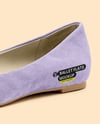 Suede Ballet Flat Mockup