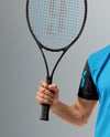 Man Wearing Tennis Uniform Mockup