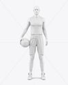 Basketball Full Kit Mockup - Front View