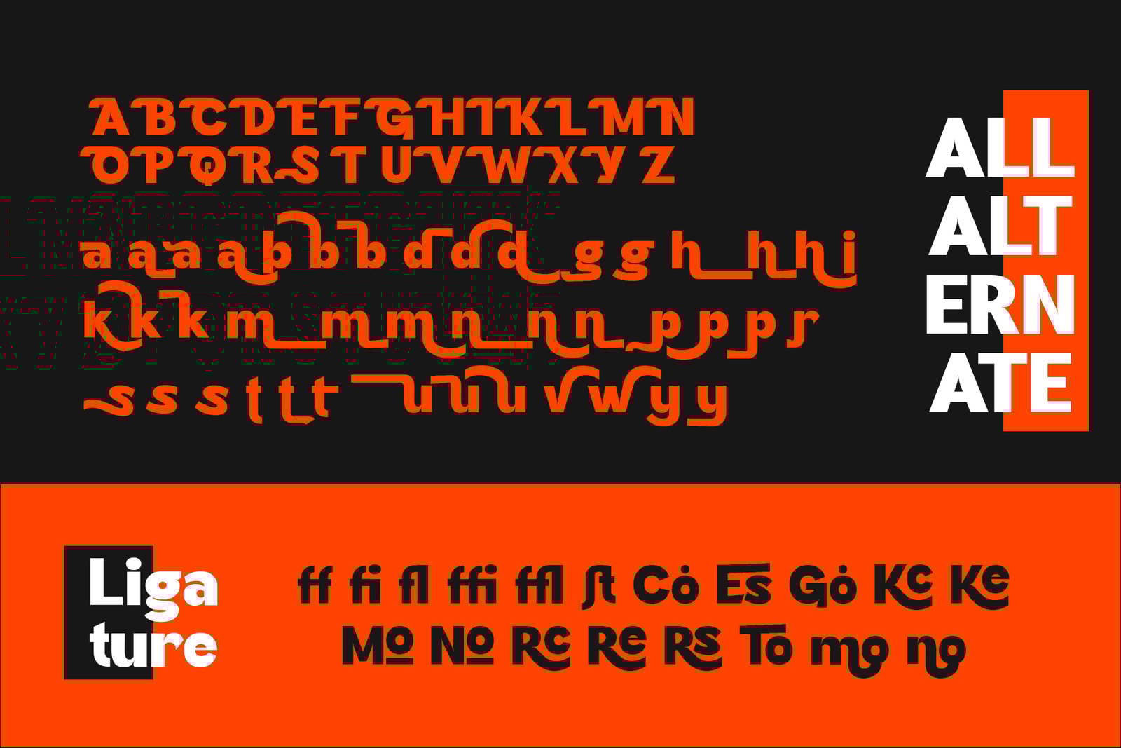 Kedano - Bold Display Font