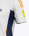 Soccer Jersey Mockup - Half Side View