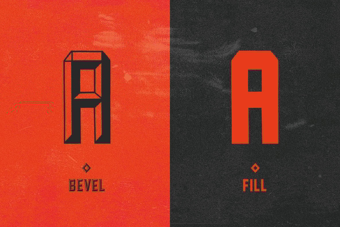Forged Font Family