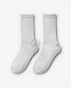 Pair of Socks Mockup