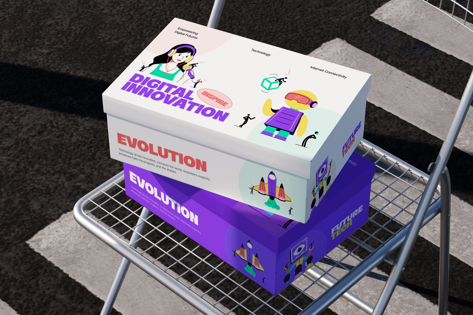 Technology and Innovation Illustrations Bundle