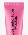 Matte Cosmetic Tube Mockup