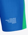 Soccer Shorts Mockup - Back Half Side View
