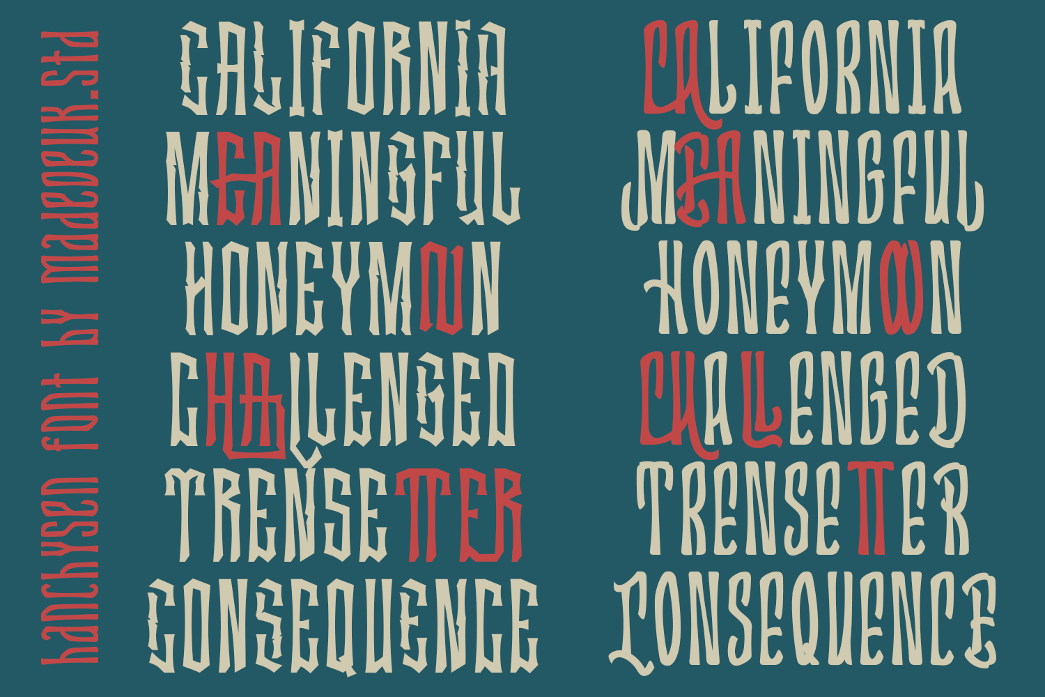 Hanchysen Font Duo