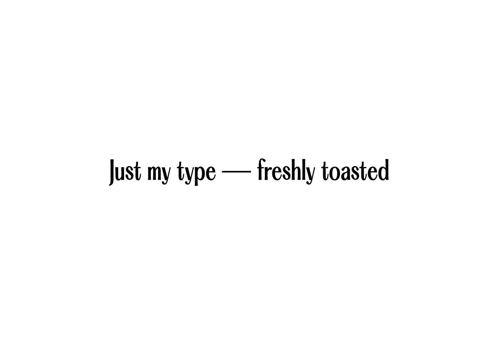 Bagel Typography