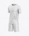 Training Short Sleeve Kit Mockup - Half Side View