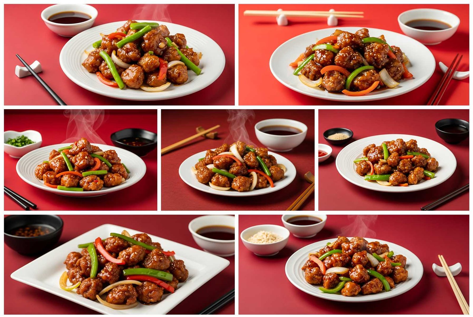 113 Kung Pao Chicken Stock Photos for Spicy Food Branding and Menus