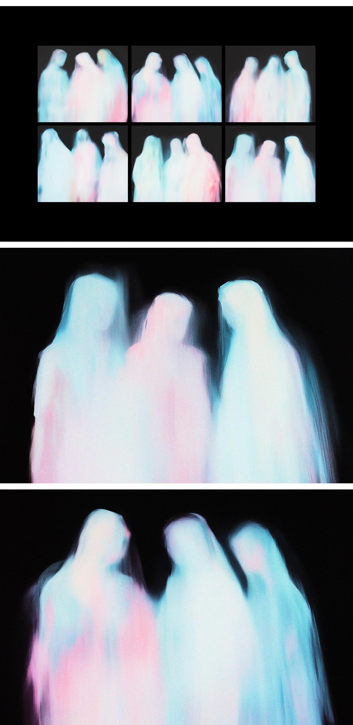 Phantoms: Abstract Backgrounds