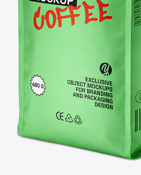 Coffee Bag Mockup