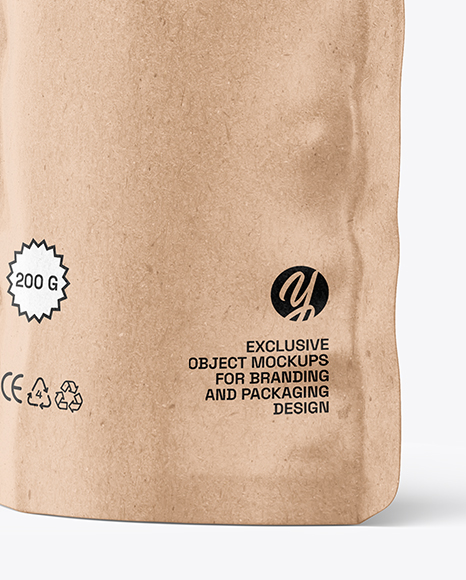Kraft Doy Pack Mockup