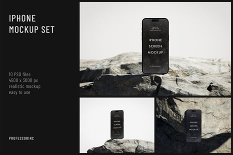 iPhone Mockup - Device Mockups