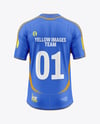 Soccer Jersey Mockup - Back View