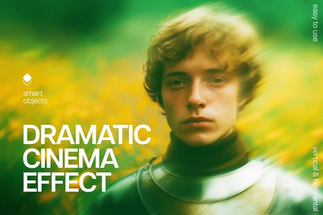 Dramatic Cinema Photo Template - Creative Store