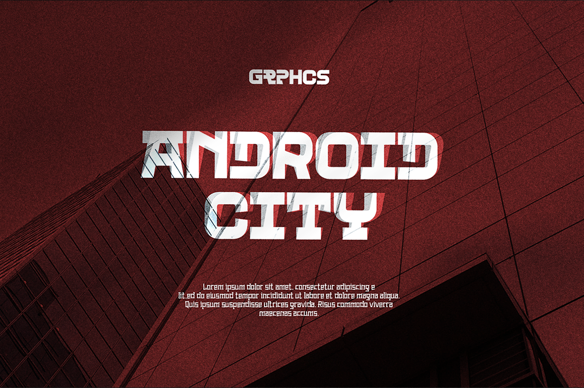 Grphcs - Logo Font