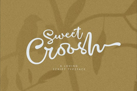 Sweet Croosh Script Font