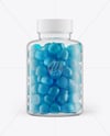 300сс PET Bottle with Gummies Mockup