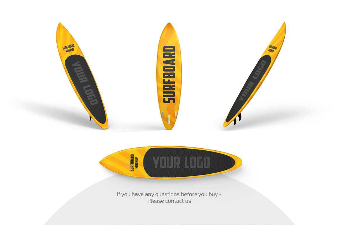 Surfboard Mockup Set